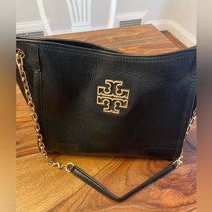 Tory Burch black leather bag